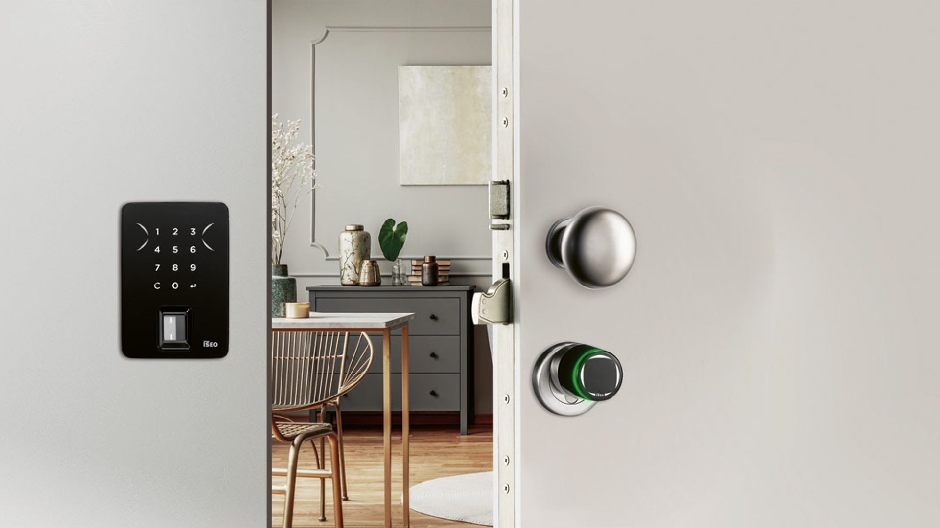 ISEO Deutschland Libra avec 1NCA Cable Free Smart Finger