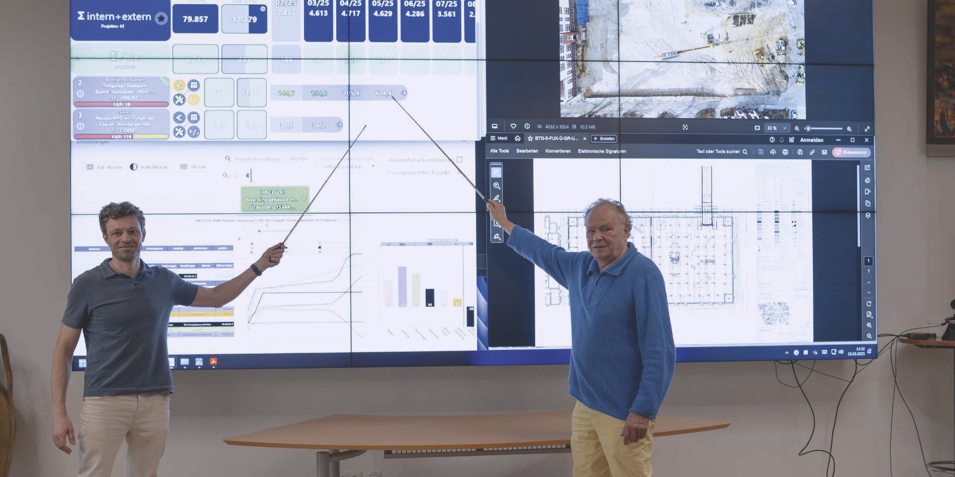 SCHIELICKE BAU Hoch-, Tief- und Ingenieurbau GmbH Benjamin Schielicke et Thomas Schielicke présentent le logiciel de construction DAP