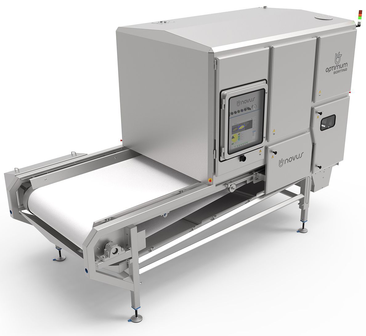 Optimum Sorting Belt Sorter Machine