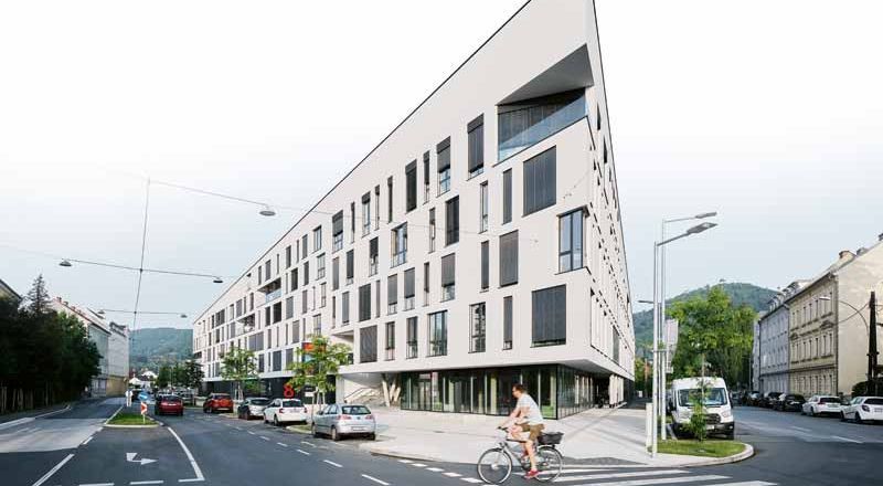 Sede de IKK Group en Reininghausstraße en Graz