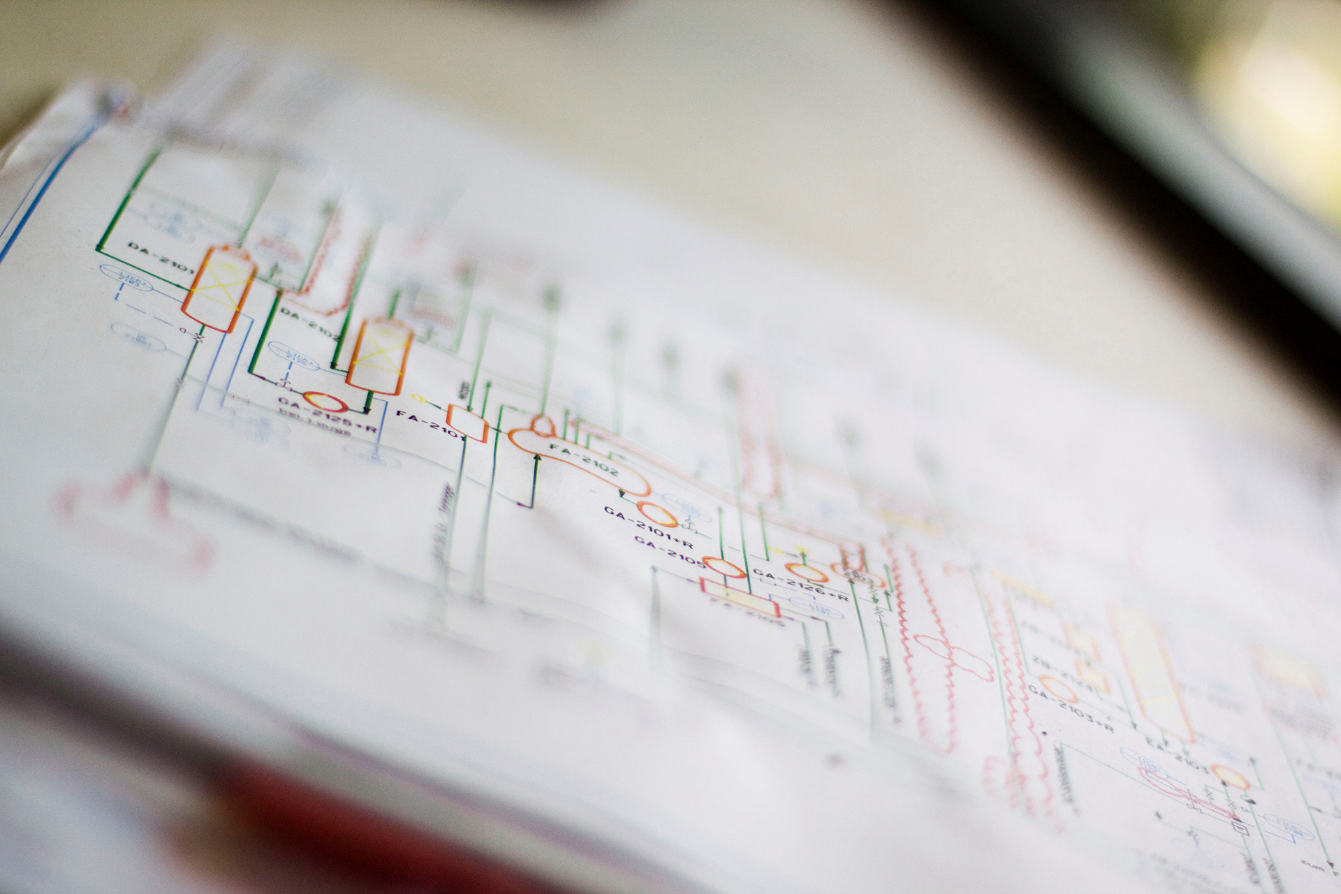 UTEK GmbH Engineering Office Flow Diagram
