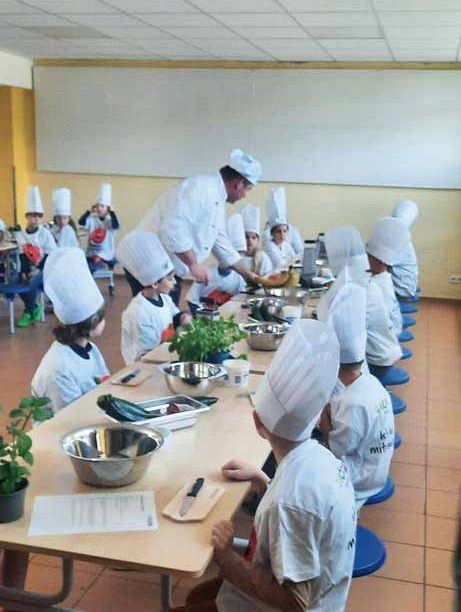 Tres cocineros cocina infantil