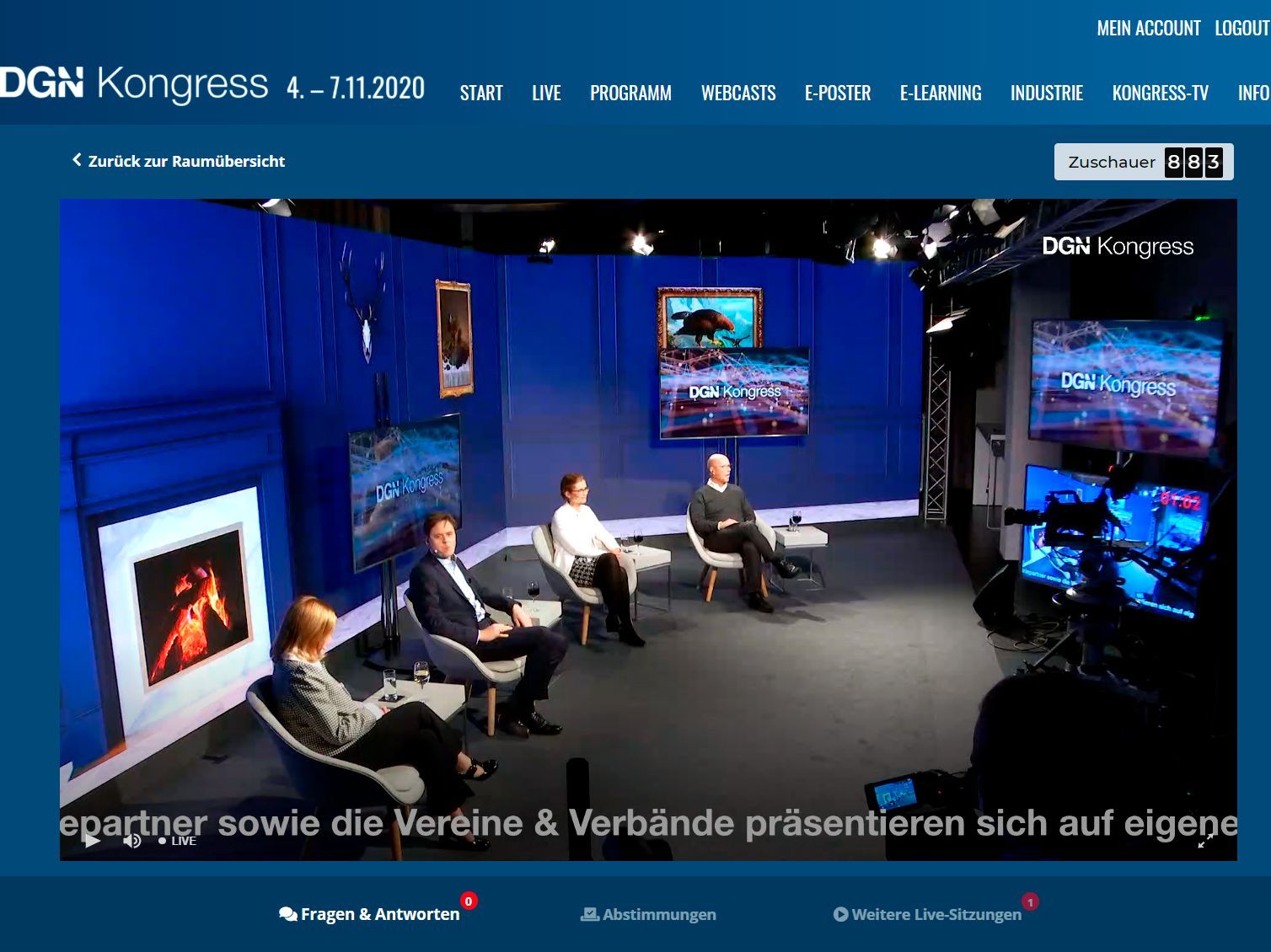 M Events Cross Media GmbH TV Studio Layout