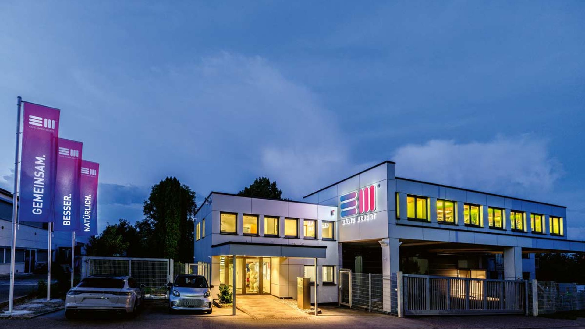 Kälte Eckert hoofdkantoor in Markgröningen
