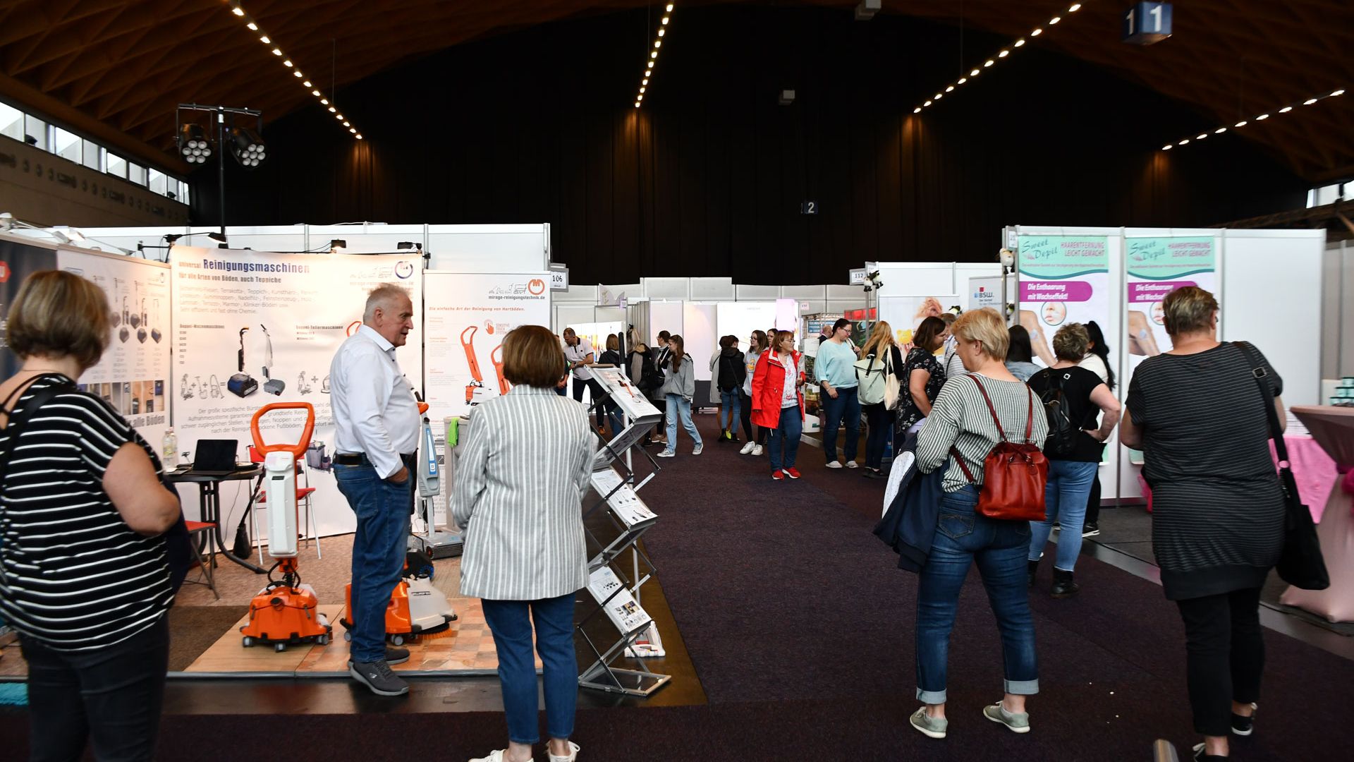 Visitatori professionali alla PflegeMesse di Rostock