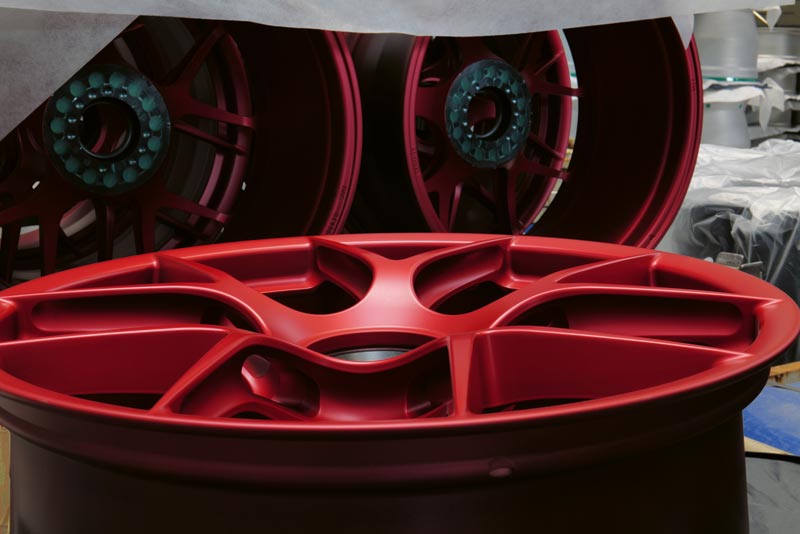 BBS Motorsport Painted Magnesium Forged Wheel Porsche GT3RS