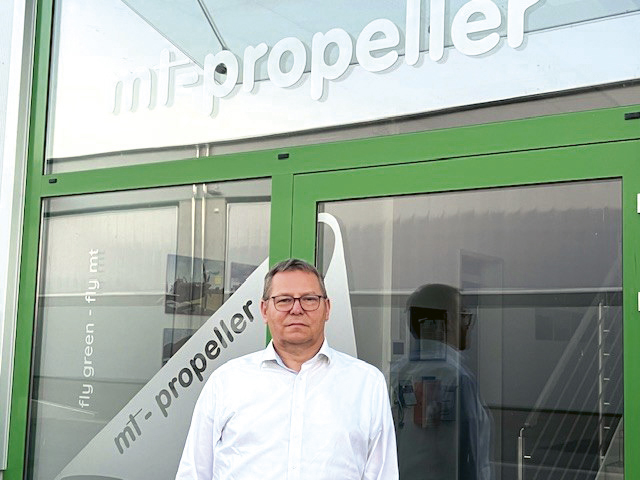 Eric Greindl, Vicepresidente de MT-Propeller Entwicklung GmbH