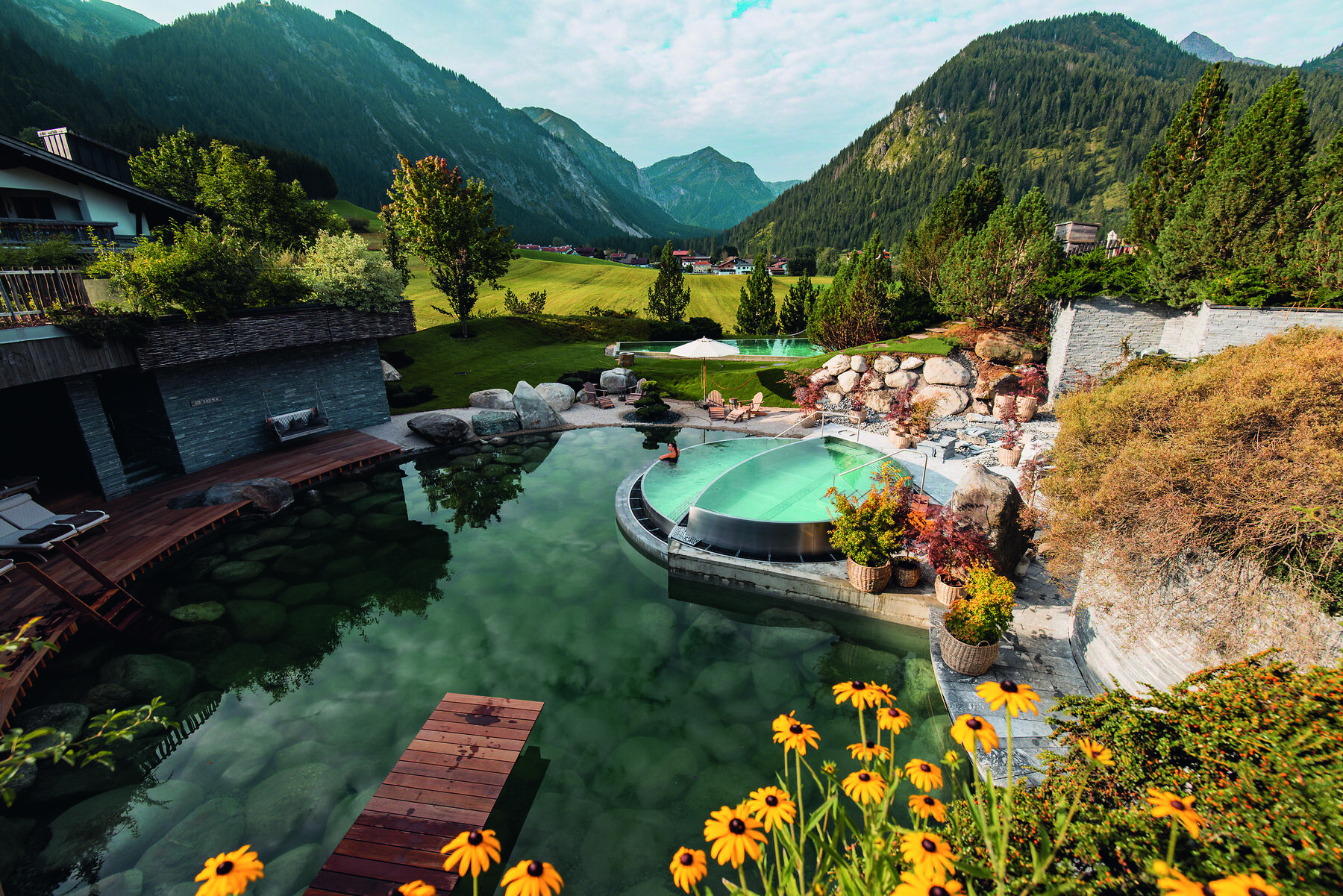 Guests of Hotel Jungbrunn can truly enjoy the great outdoors