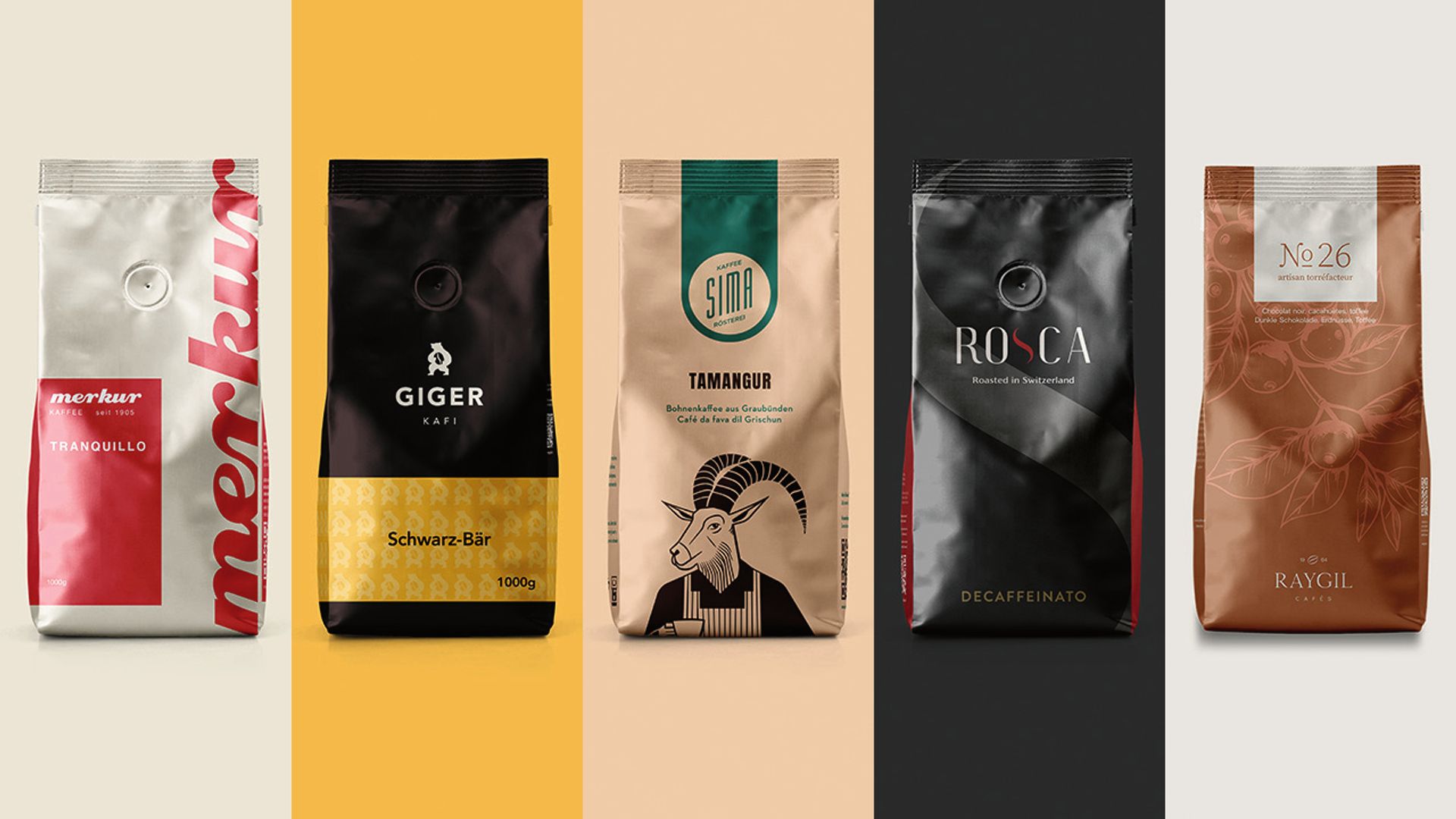 Un aperçu de certaines des marques principales de UCC Coffee