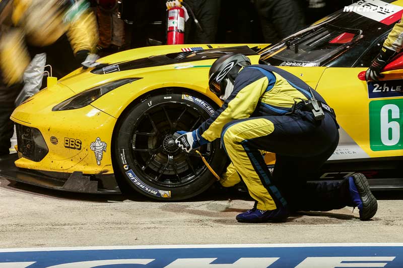 BBS Motorsport Chevrolet Corvette at the 24 Hours of Le Mans
