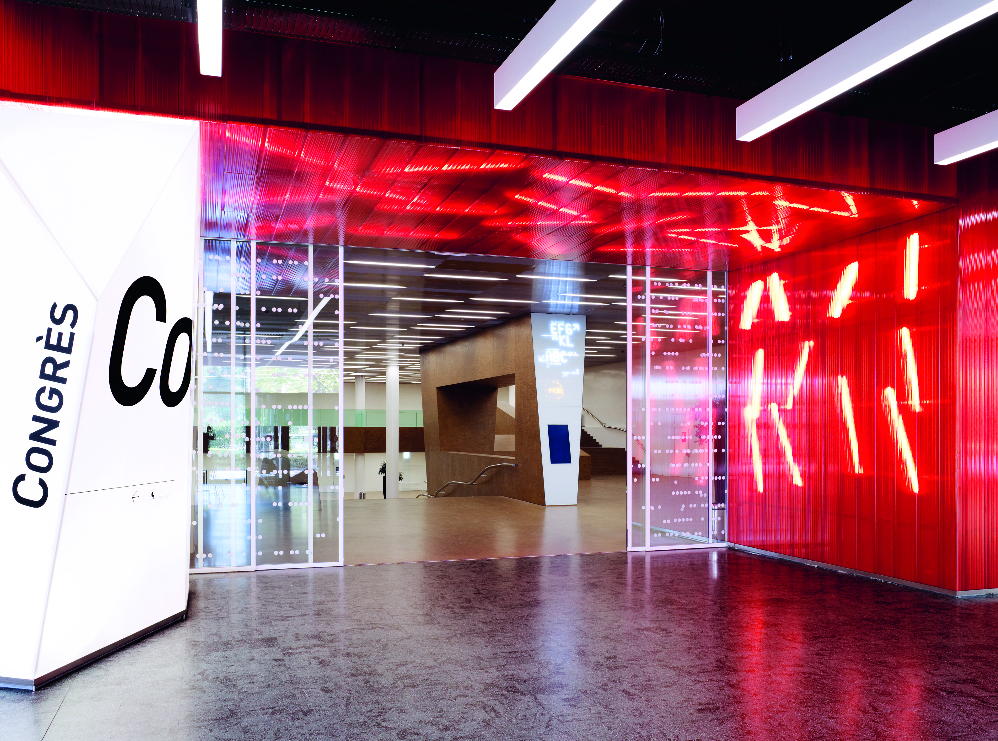 entrada al centro de congresos