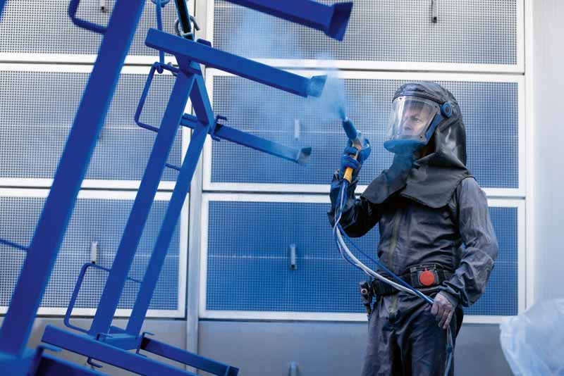 Bauer Gépek - Ipari festés