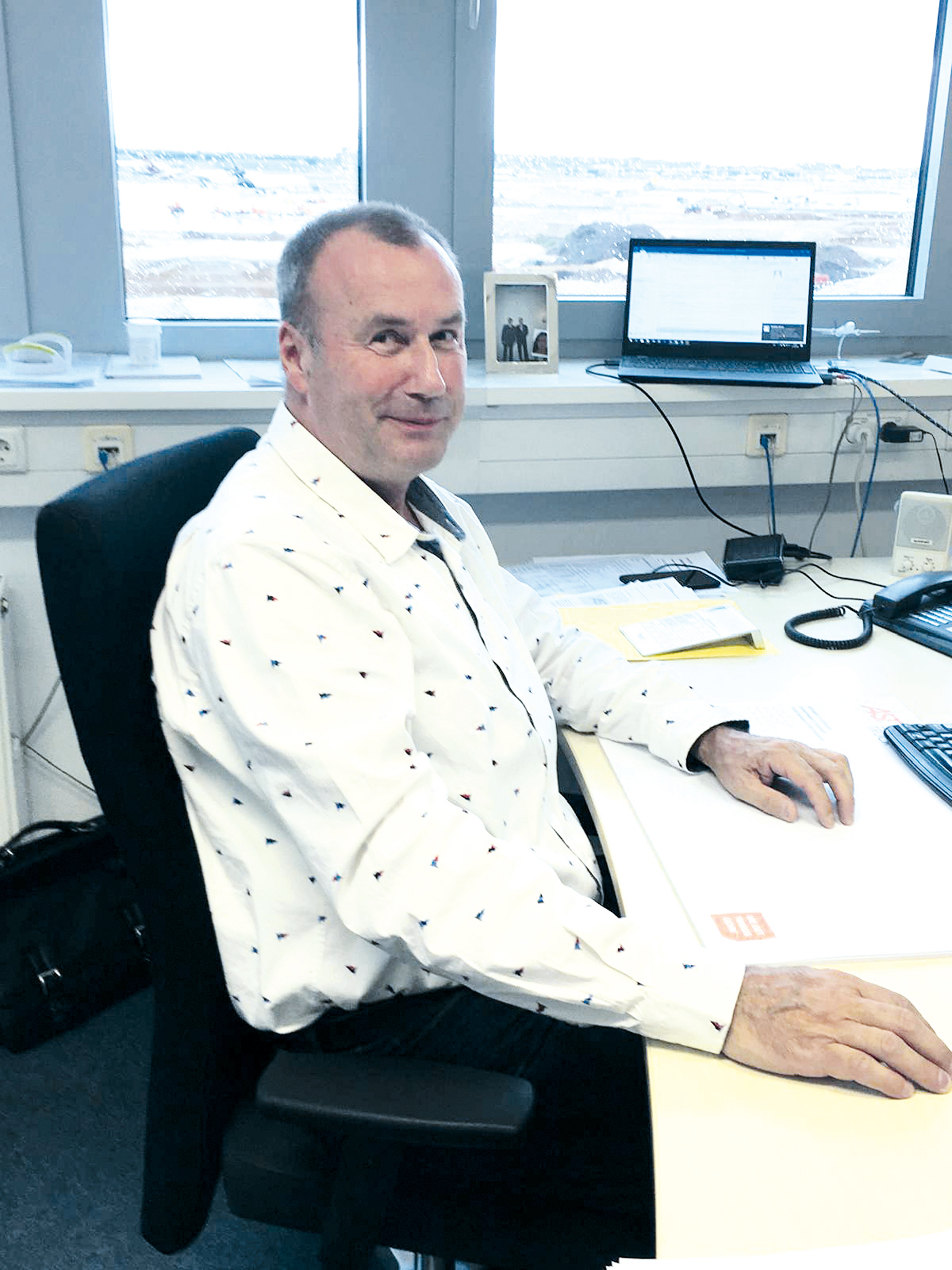 Armin Schikowsky, gérant de la société AST Air Sea Truck International GmbH