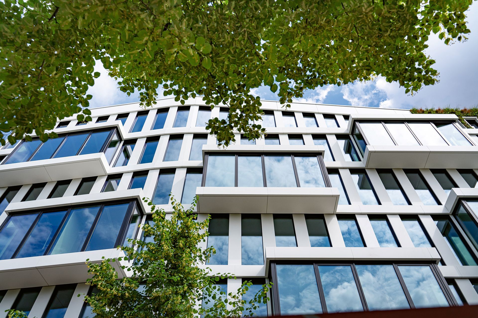 IAA Architecten Pulse irodaház Berlin, homlokzat