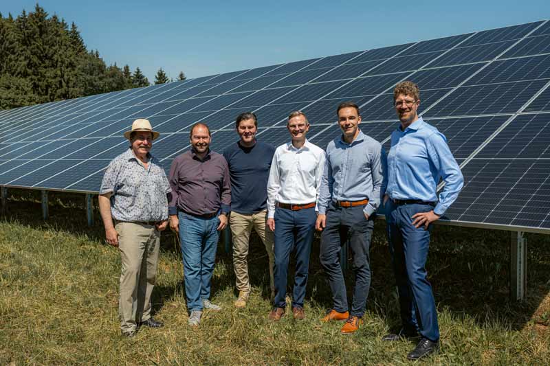 Richard Neumayer Dirk A. Neumayer z partnerami biznesowymi