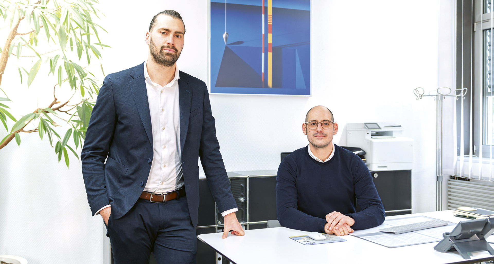 Valentin App i Magnus App (od lewej), zarządzający wspólnicy Rupert App GmbH & Co.