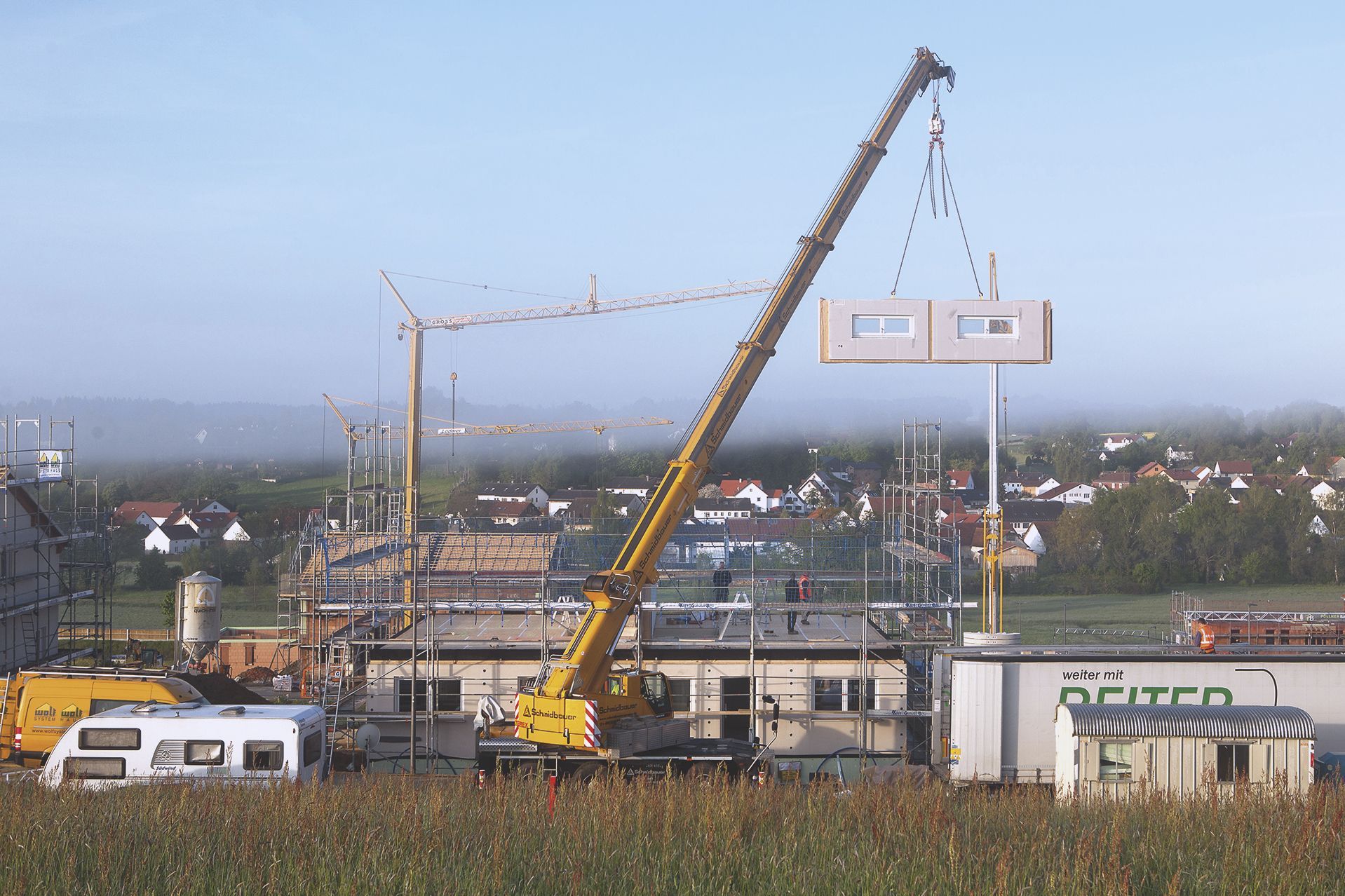 Wolf System GmbH Houtpaneelbouwproductie