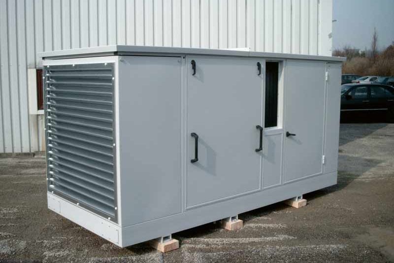 MB Anlagenbau Geluidsisolatie met geïntegreerde luchttechniek