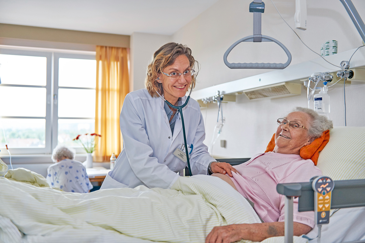 Au service de l'humain au service de gériatrie de l'hôpital St. Bernward