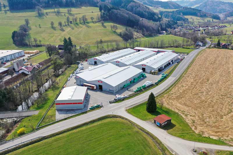 Centro logistico H. e J. Steiner a Perwarth, Austria