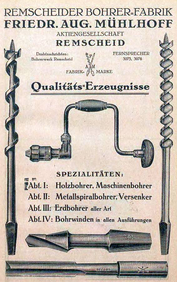 FAMAG-Werkzeugfabrik GmbH & Co. KG Oklevél