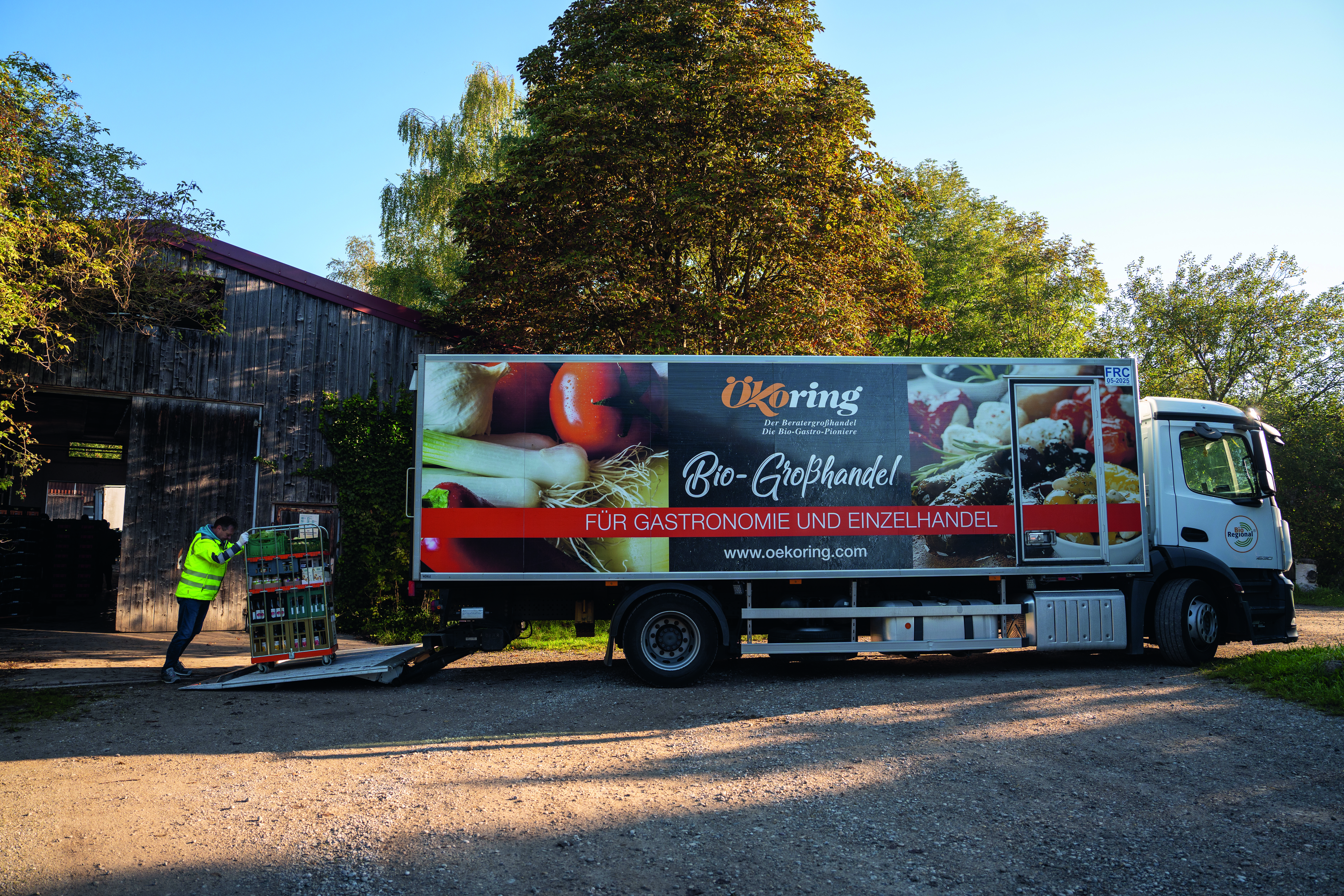Ökoring dostarcza również do Tyrolu Południowego i sąsiednich regionów w Austrii