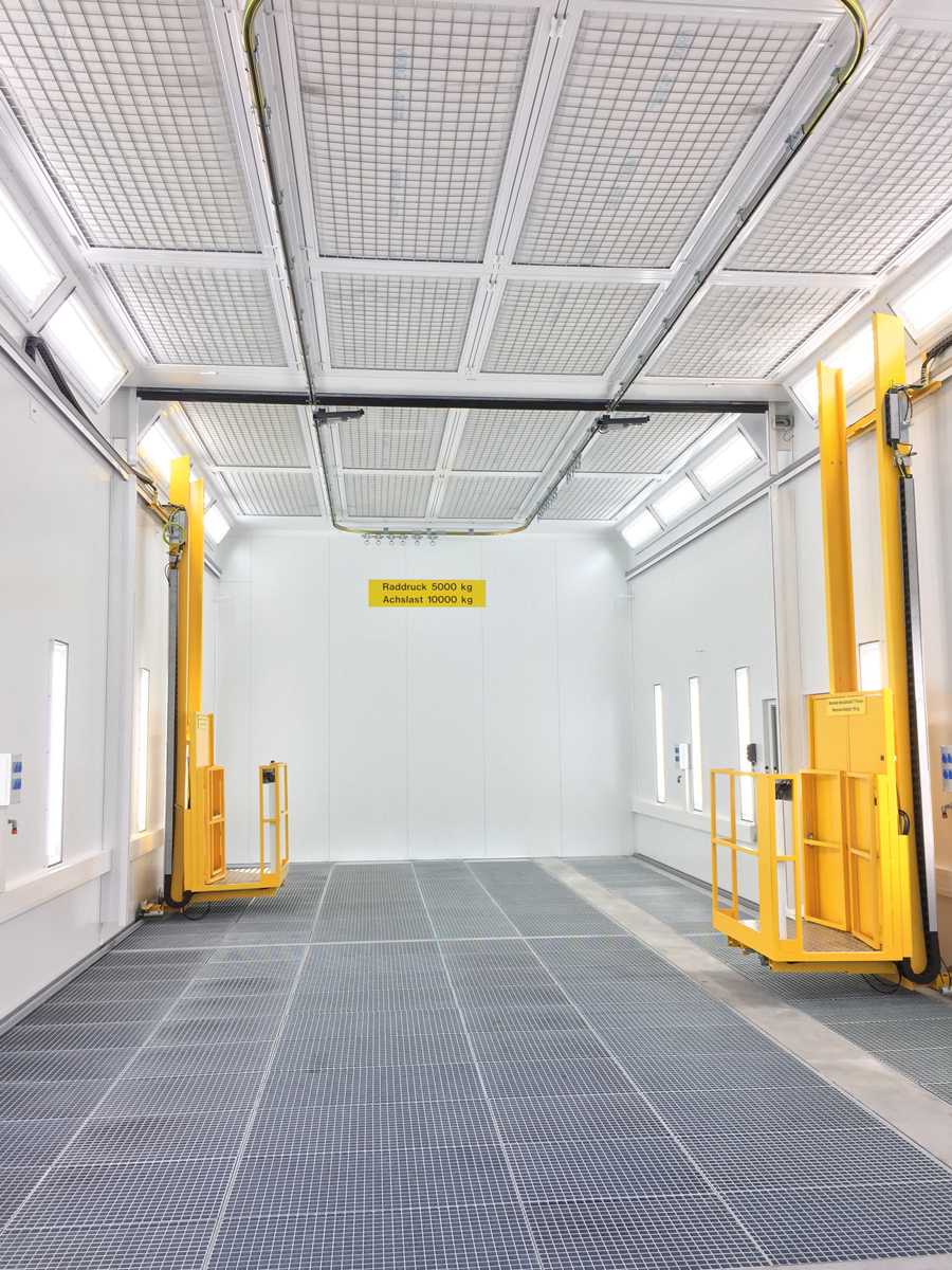 Explosiegevaarlijke spuitstraten worden optimaal verlicht