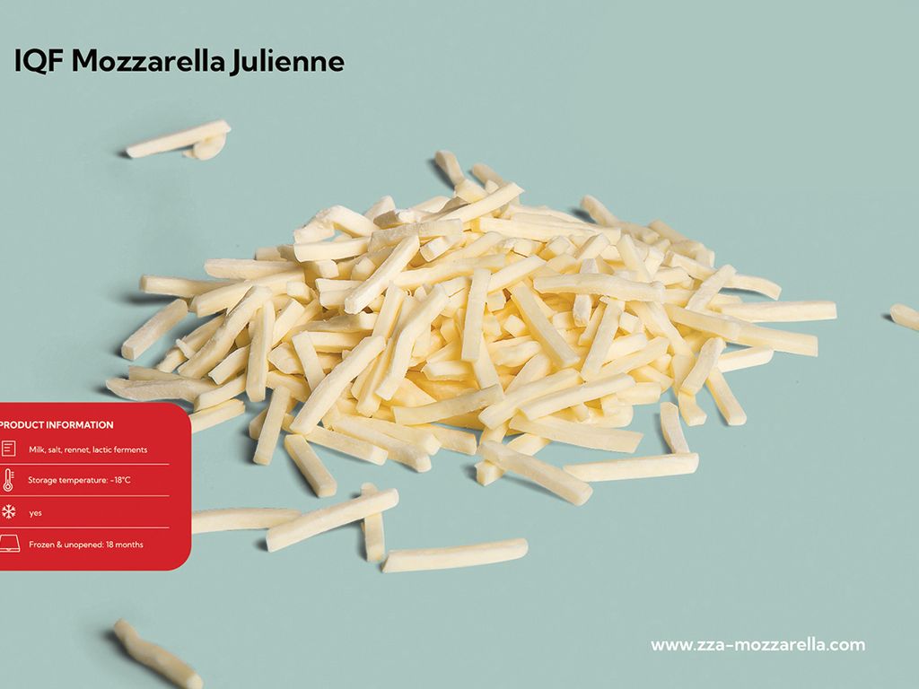 Dai Paesi Bassi al mondo: Mozzarella surgelata