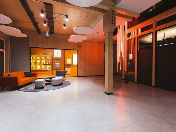 Área de recepción SCHOENERGIE