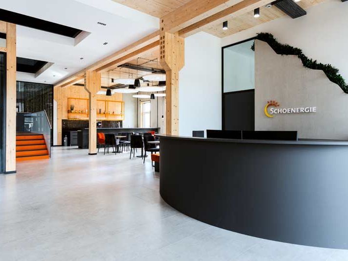Área de recepción SCHOENERGIE
