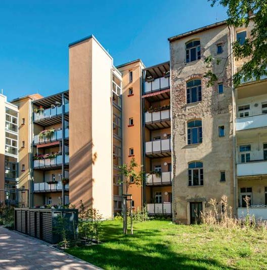 Administración de Viviendas y Construcción GmbH Löbau Edificio Monumento Rehabilitado