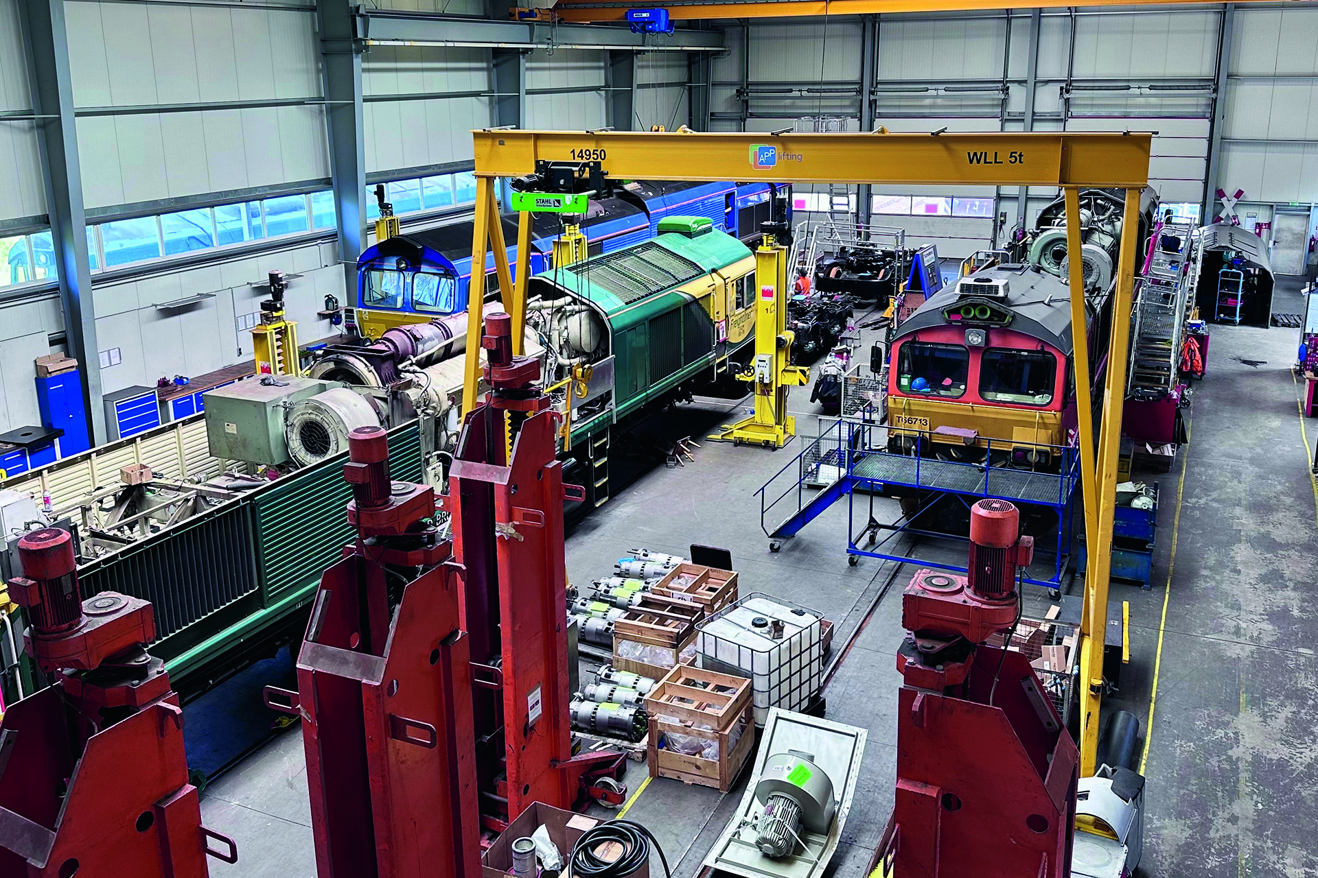 Az LWS szakmai vasúti műhelye a következő évtizedre teljesen le van foglalva, és sürgősen szüksége van bővítésre