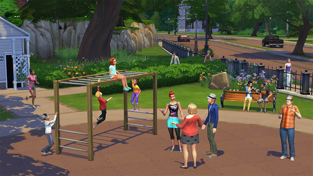 Los Sims 4 de Electronic Arts.