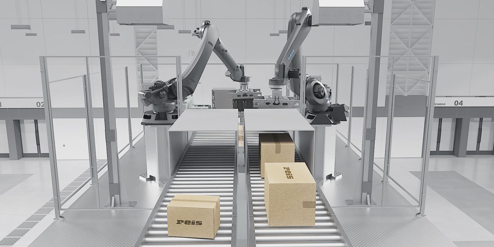 Reis Robotics GmbH & Co. KG Settore Logistico