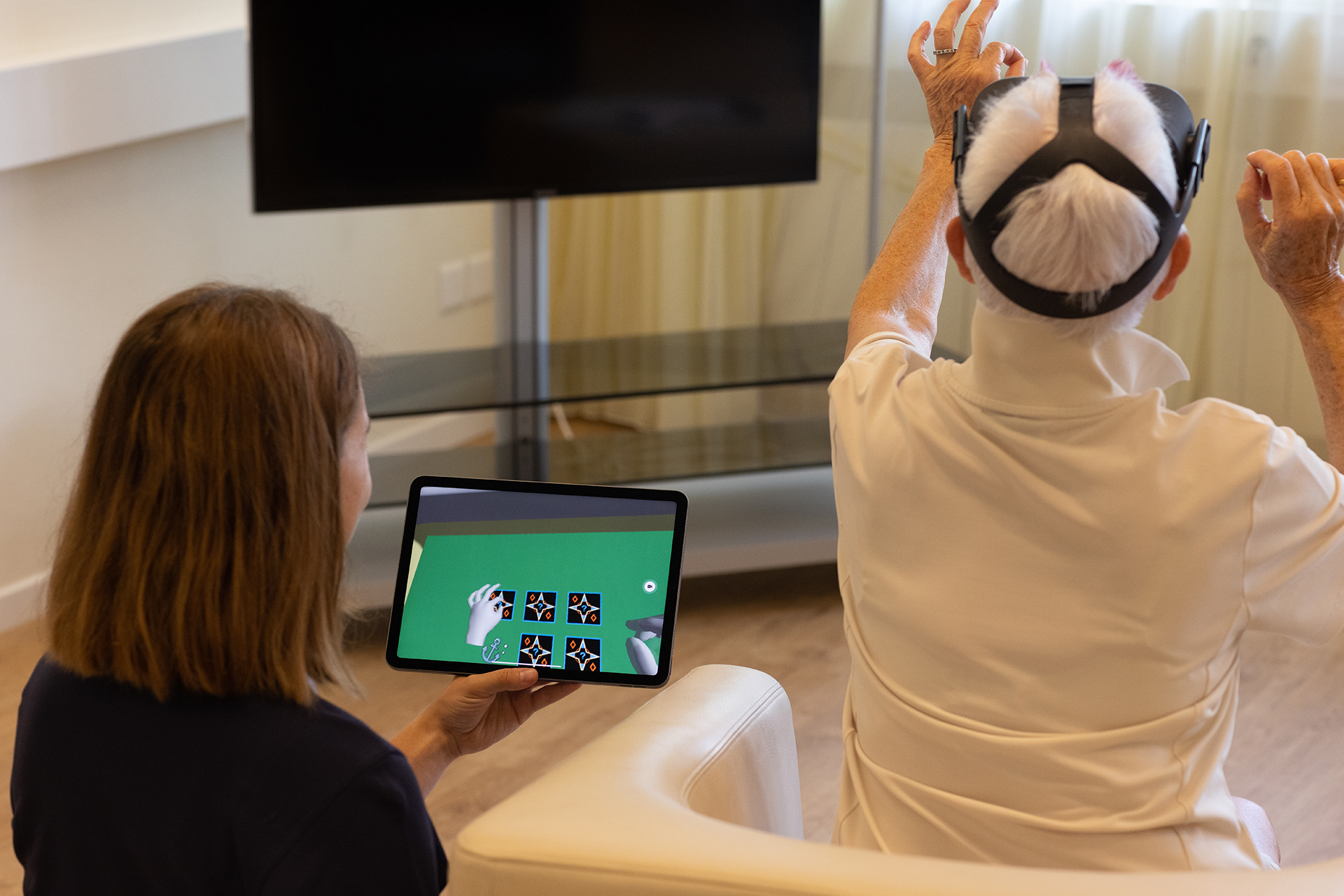 VR-unterstützte Therapie zur Verbesserung der Patientenerholung