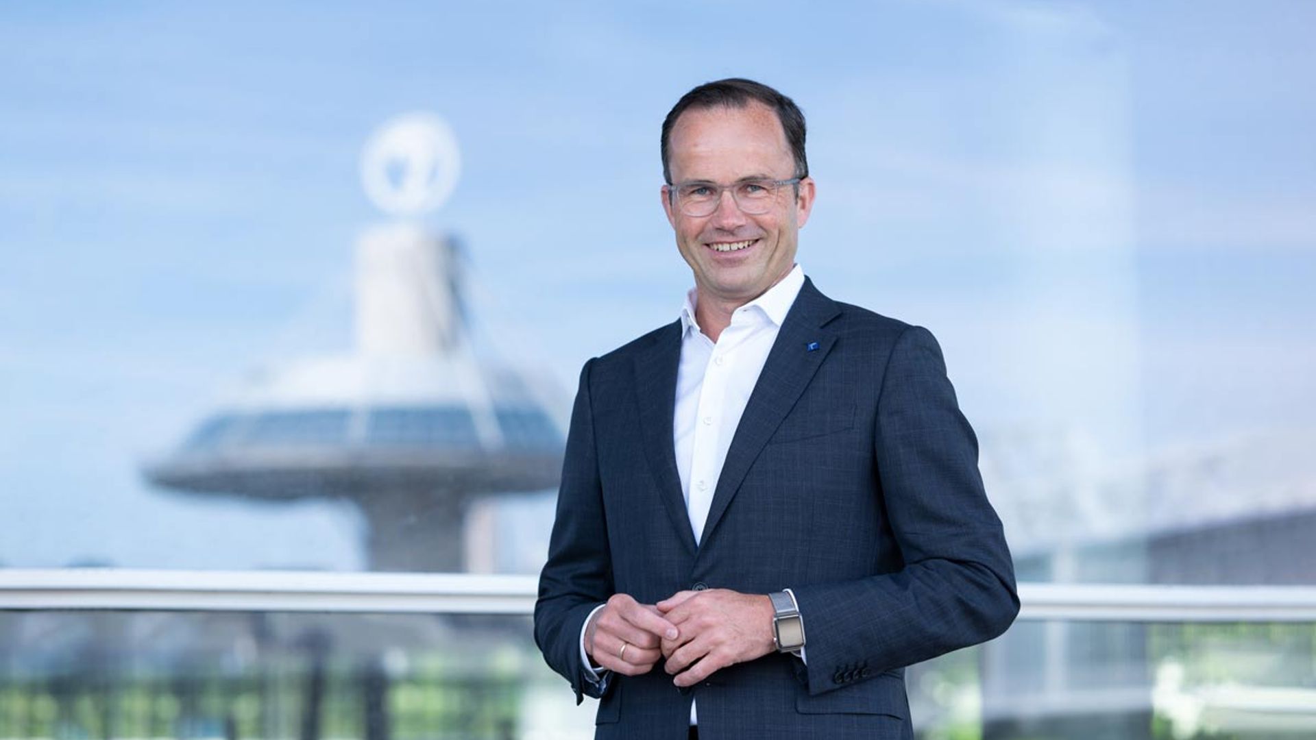 Dr. Jochen Köckler, Président du conseil d'administration, sur la Deutsche Messe AG