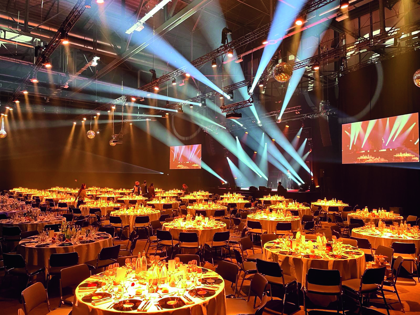 espacio elegante para cenar