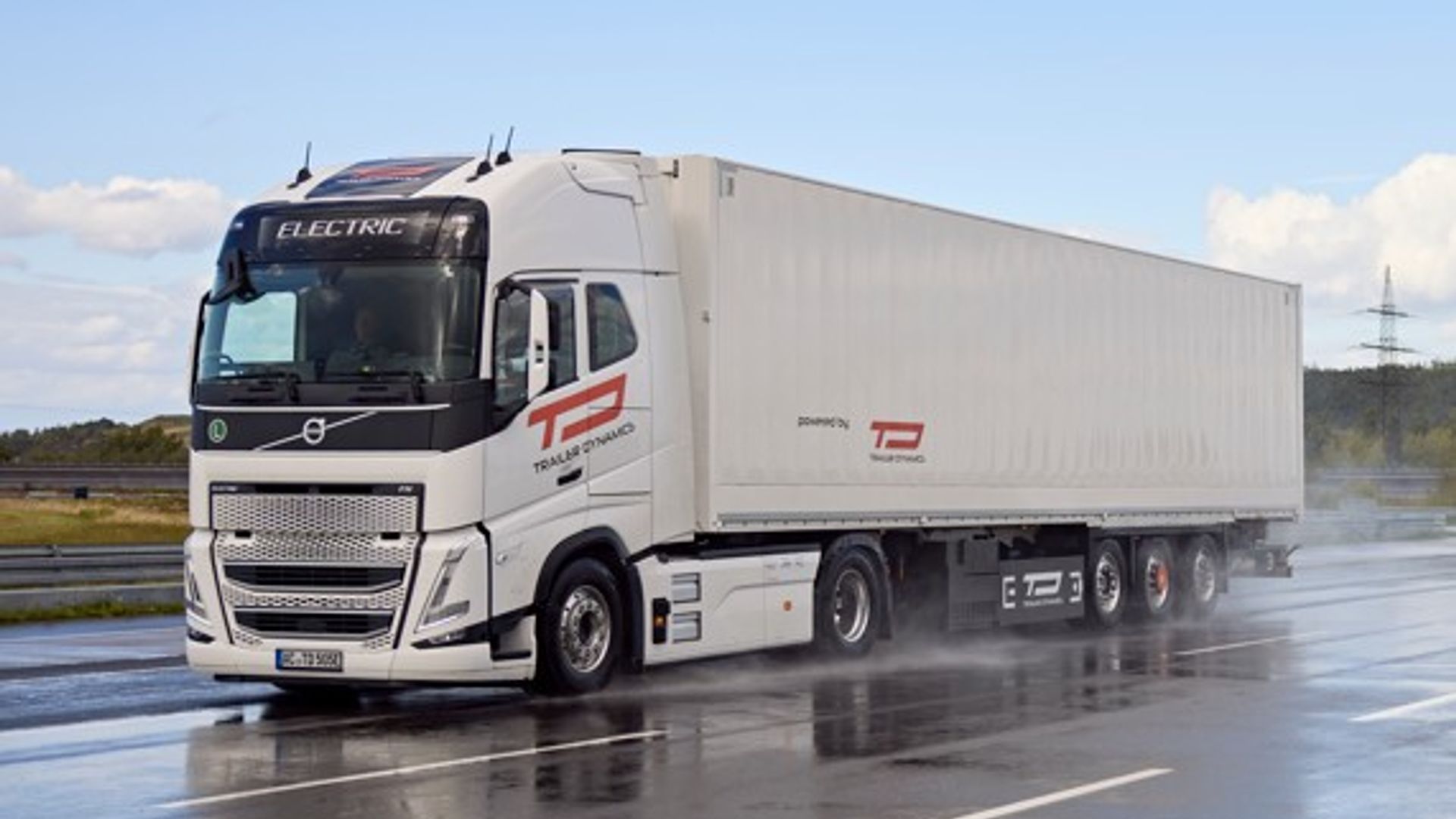 Elektrische aanhanger van Trailer Dynamics GmbH
