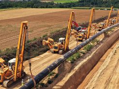 Desde la producción hasta el sitio del proyecto: manejo preciso de tuberías de gran diámetro