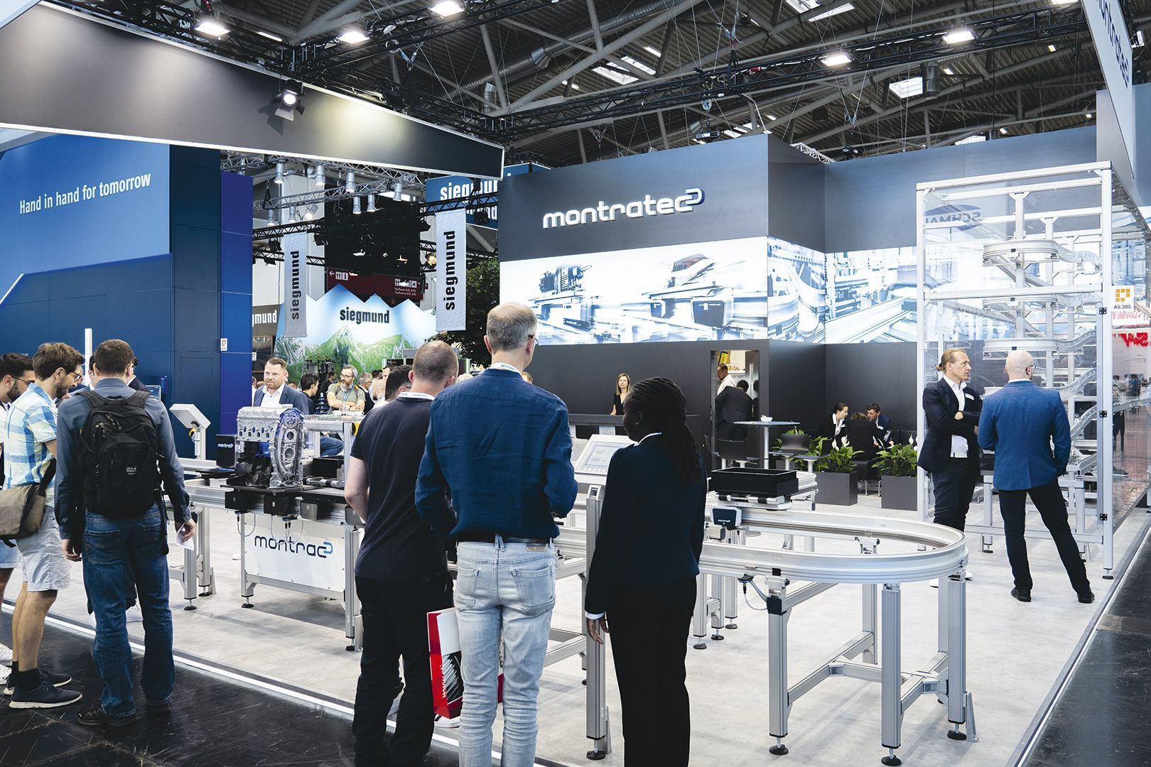 montratec presentó en automatica soluciones inteligentes