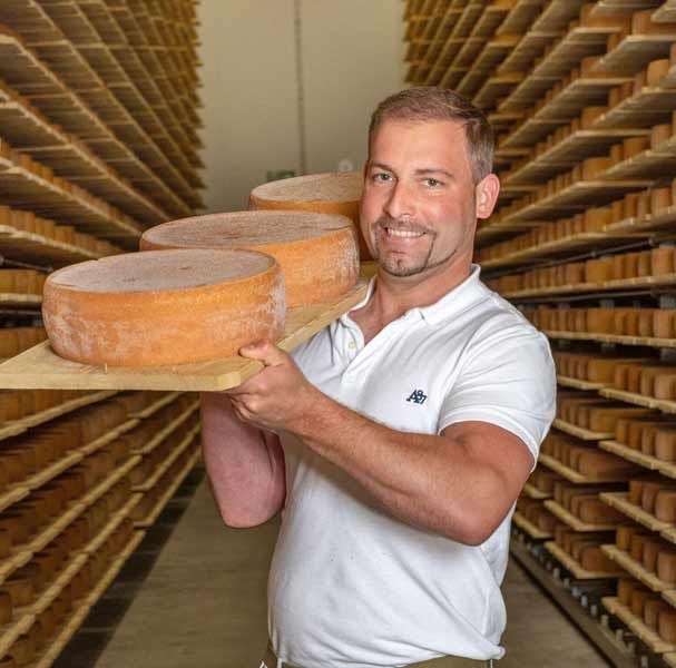 Reto Güntensperger, Directeur van Güntensperger Kaas AG