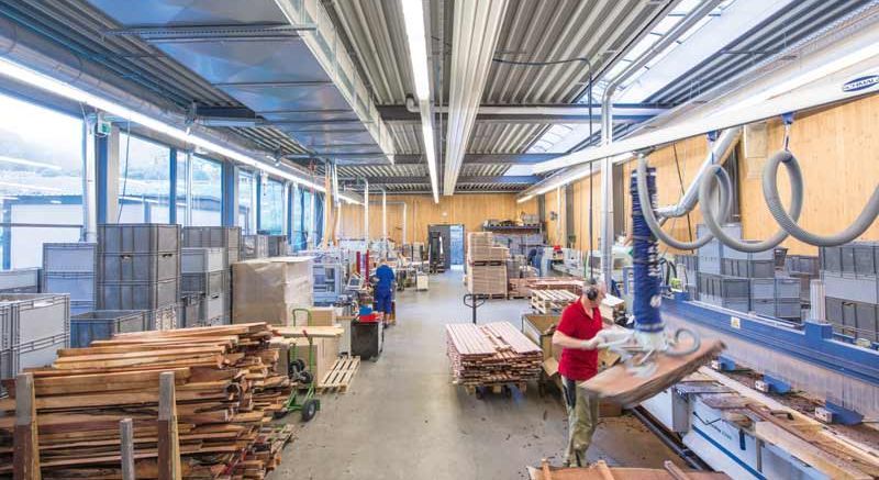 Keller Brush Factory Production