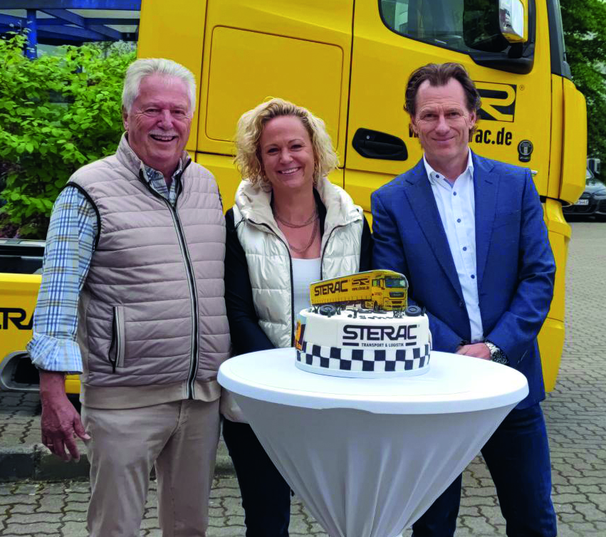Anniversaire de STERAC Transport & Logistik GmbH