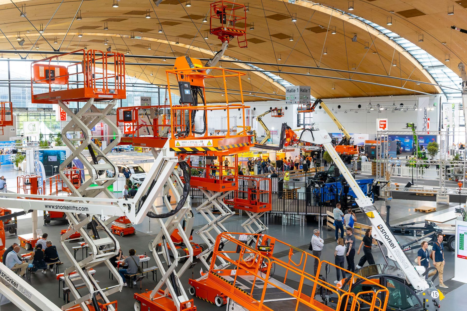 Work platforms at the Platformers' Days