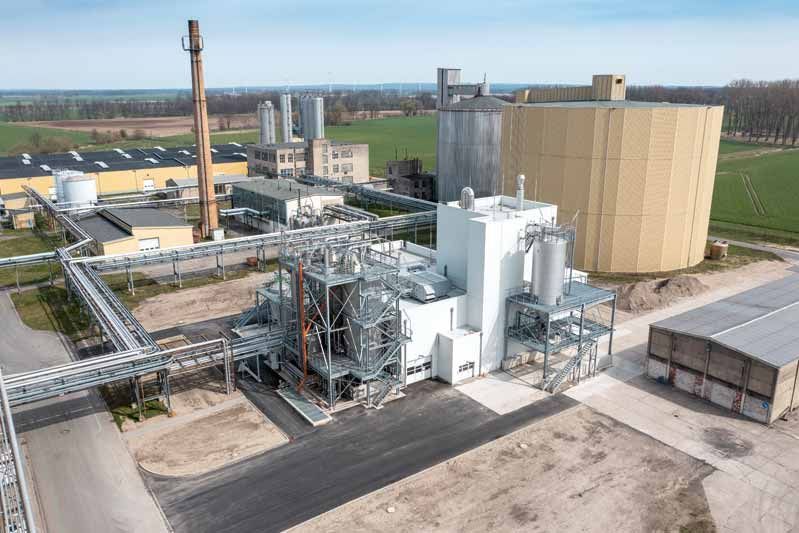 L'usine Royal Avebe à Dallmin, Allemagne