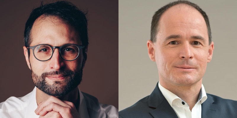 Dr. Alexander Nerowski, Technisch Directeur en Mark Schreckenbach, Commercieel Directeur