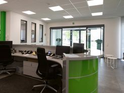 Bienvenidos: La sede de Euro Massiv Bau en Duisburgo