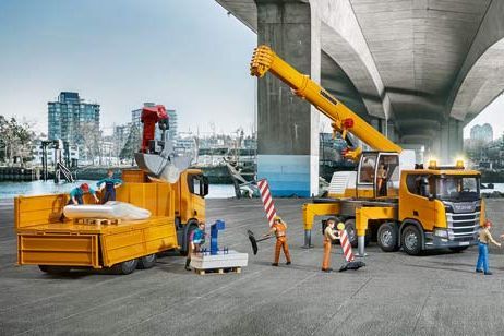 Bruder Speelgoed Wegwerkzaamheden