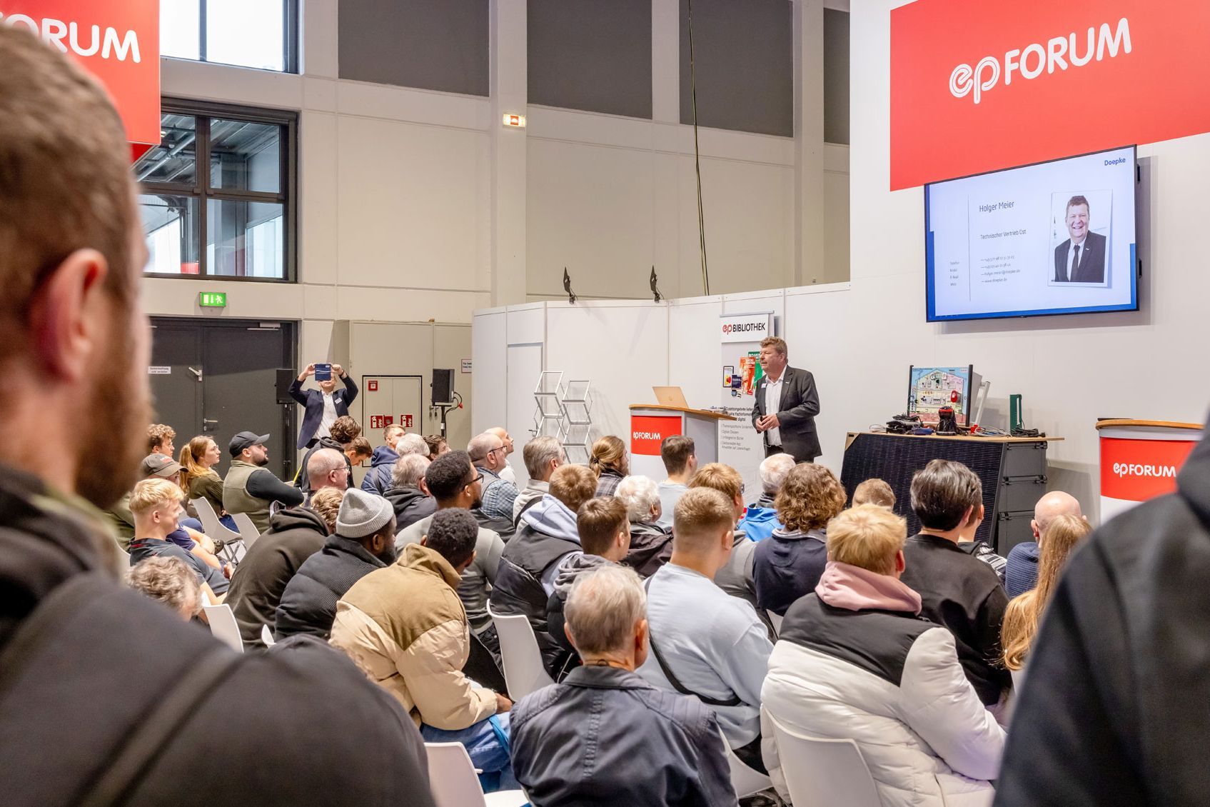 Holger Meier al seminario specialistico al epForum
