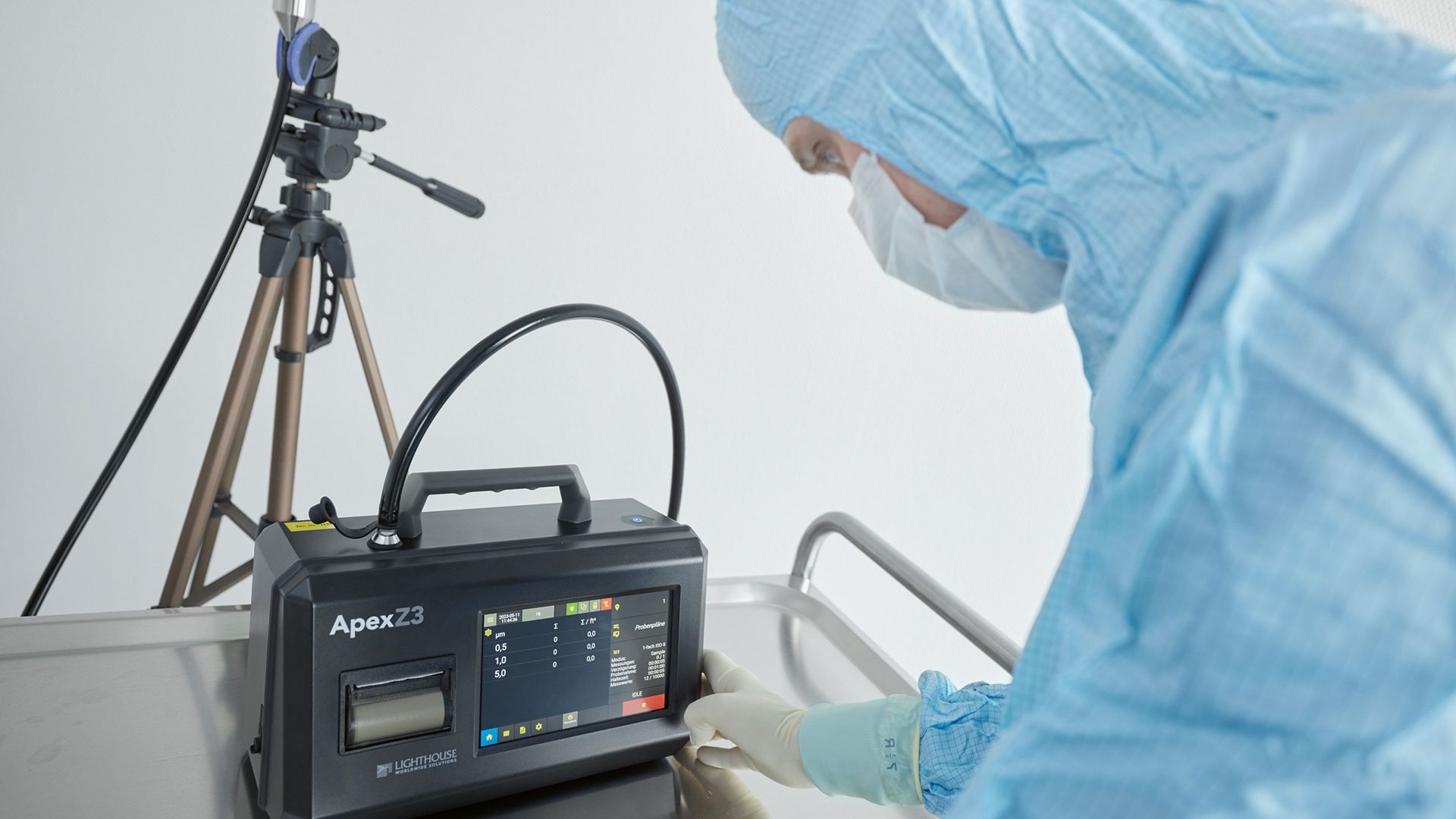 GfPS mbH Particle Measurement in the Cleanroom